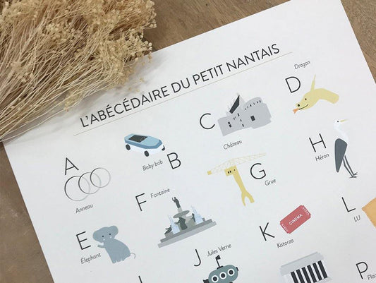 L'abécédaire du petit nantais - Green and Paper