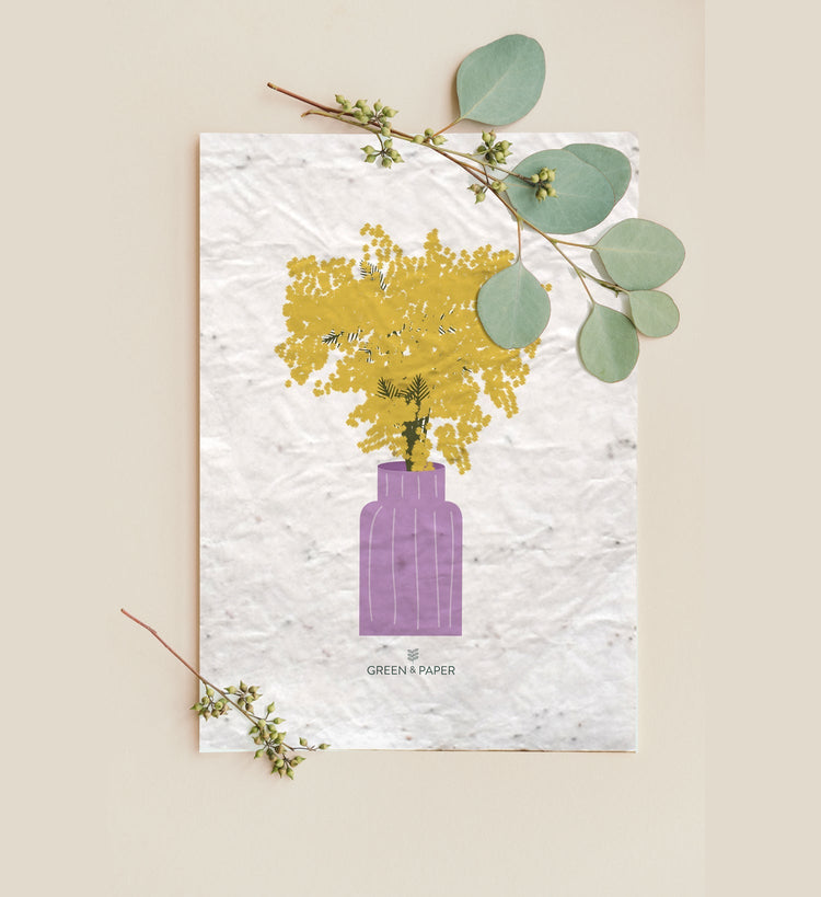 Fête des mères - Green and Paper