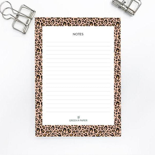 Bloc notes feuilles Green and Paper