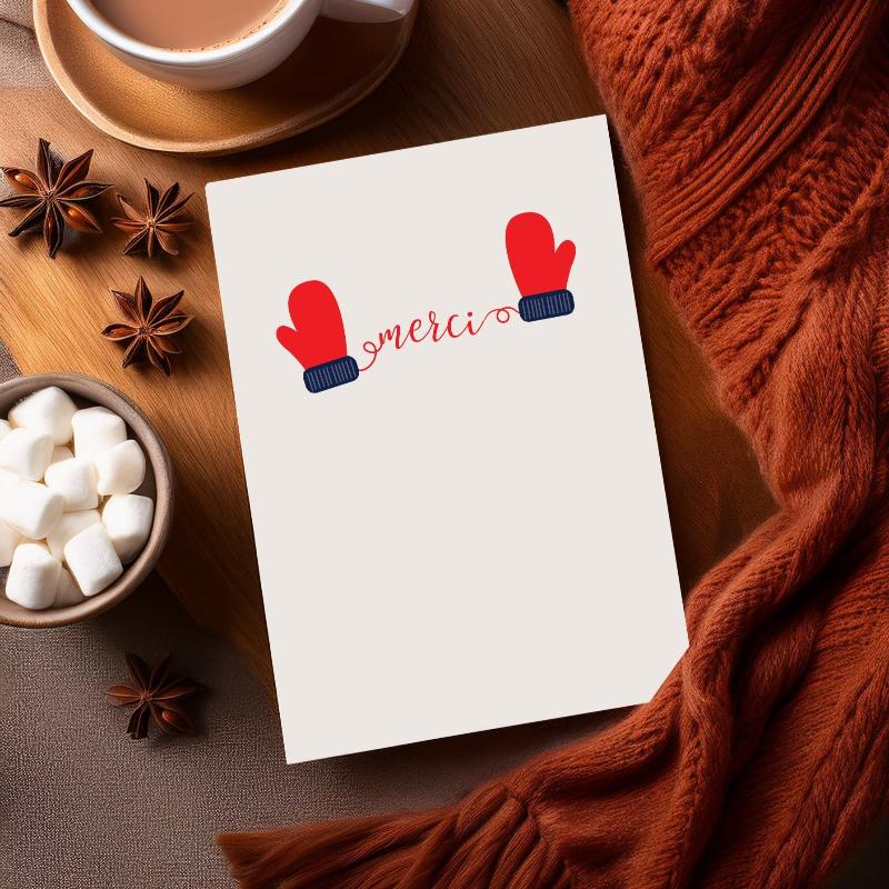 carte double merci moufles