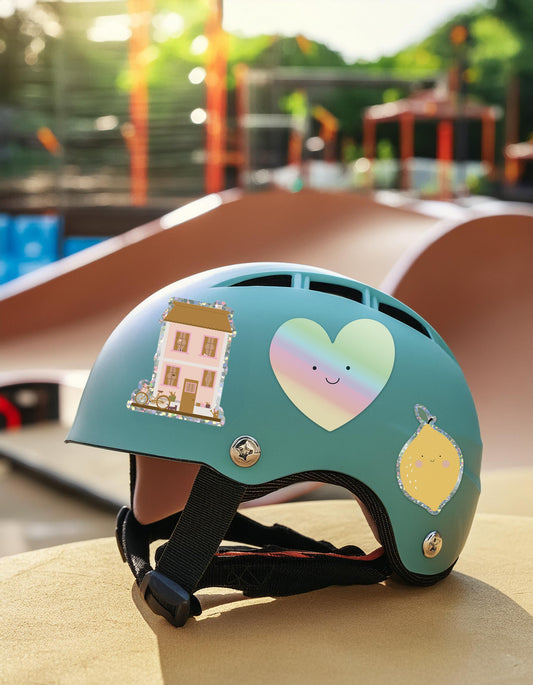 Stickers glace à paillettes Green and Paper