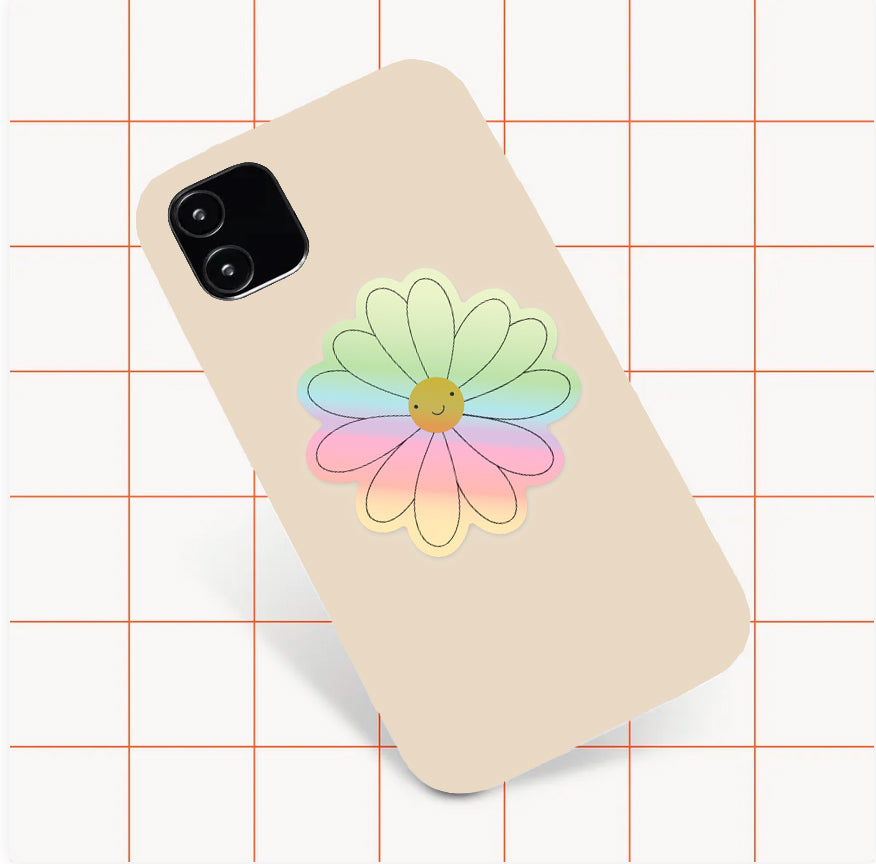 Stickers maison Holographique Green and Paper