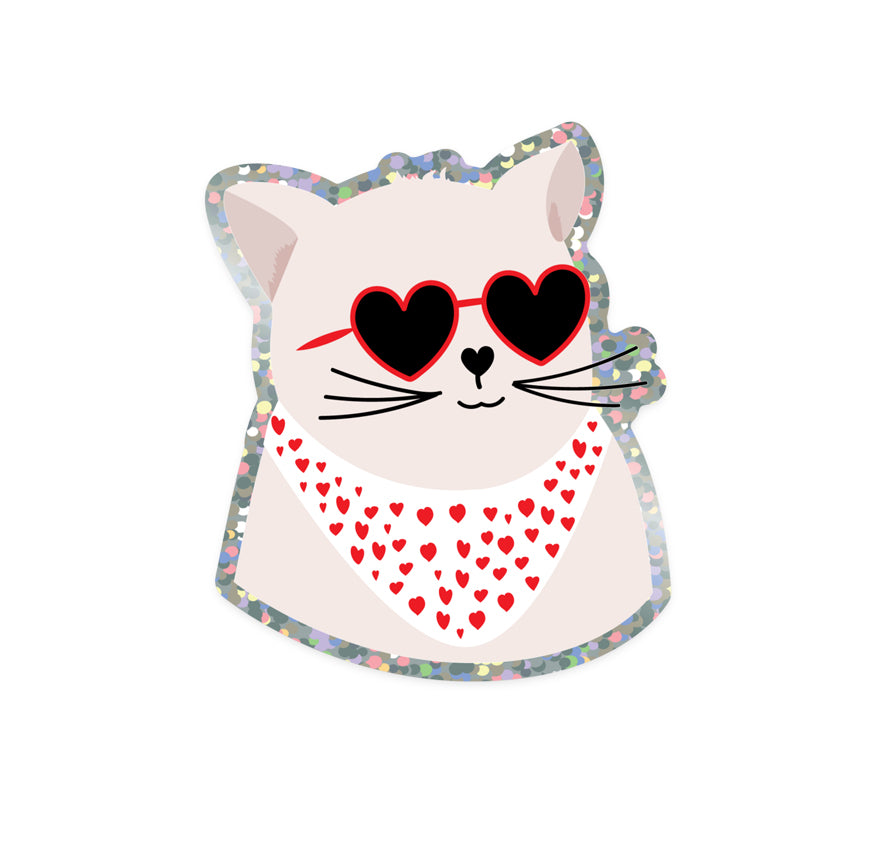 stickers-pour-iphone-chat-lunettes-roses-green-and-paper