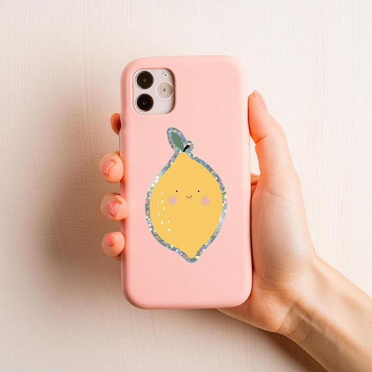 Sticker boule de neige pailleté Green and Paper