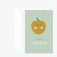 Carte anniversaire pomme Green and Paper