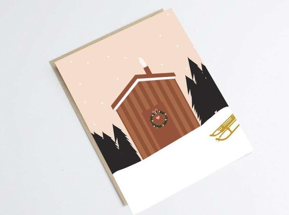 Carte cabane Green and Paper