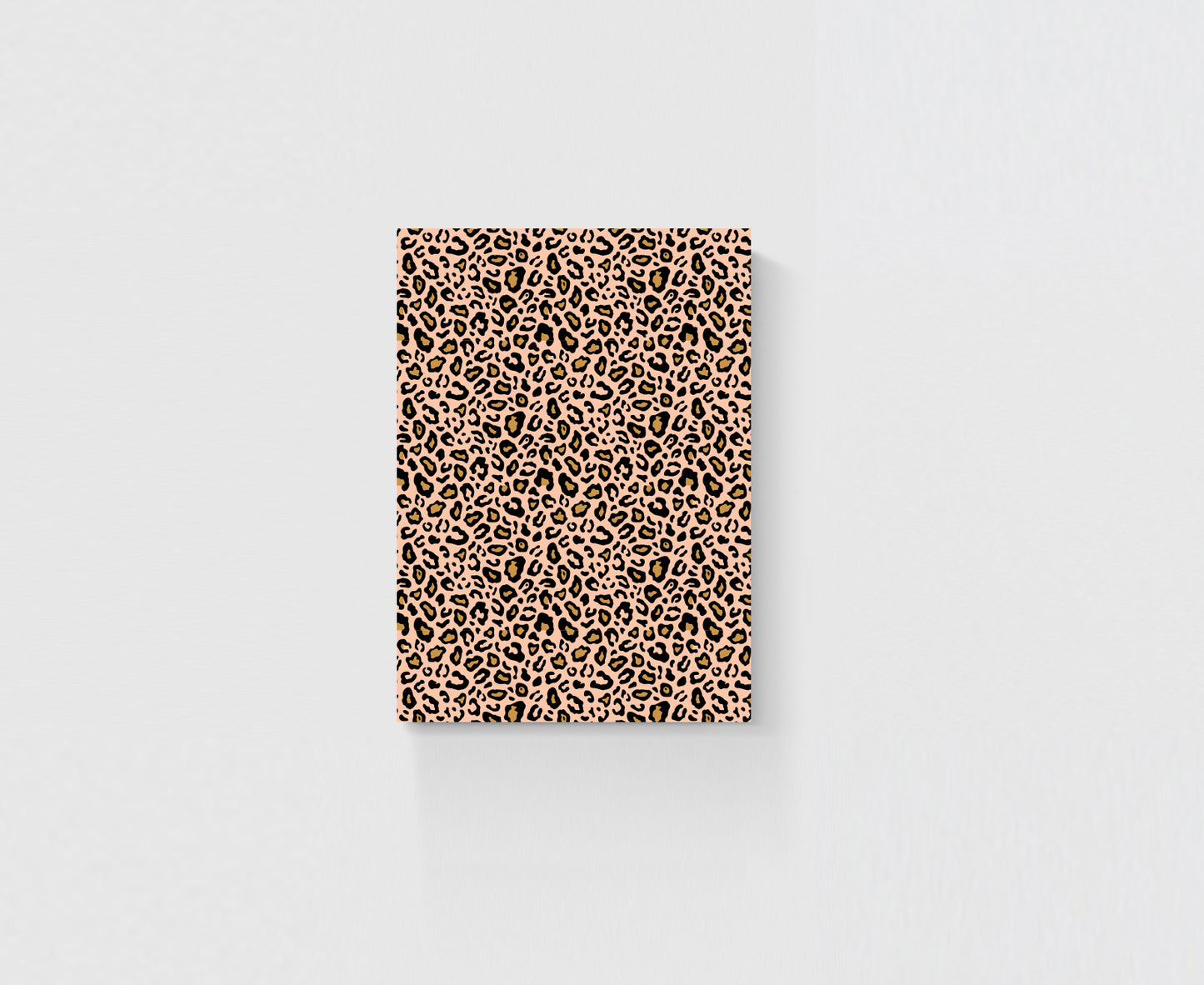 mini carnet de poche léopard en papier recyclé made in France