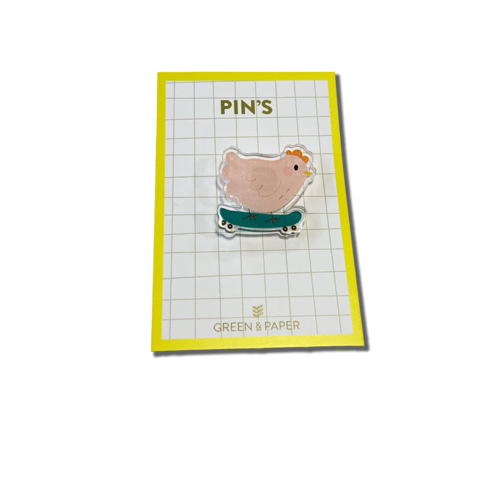 pins-poulette-skate-coeur-green-and-paper