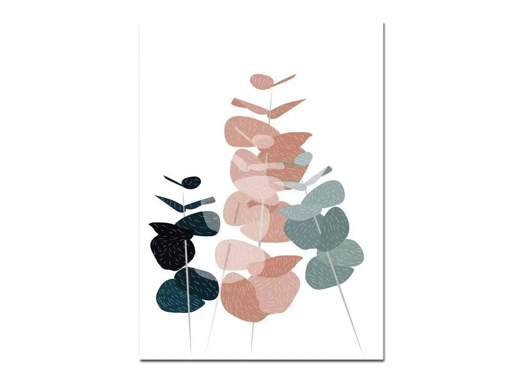 Affiche eucalyptus - décoration minimaliste et épurée Green and Paper