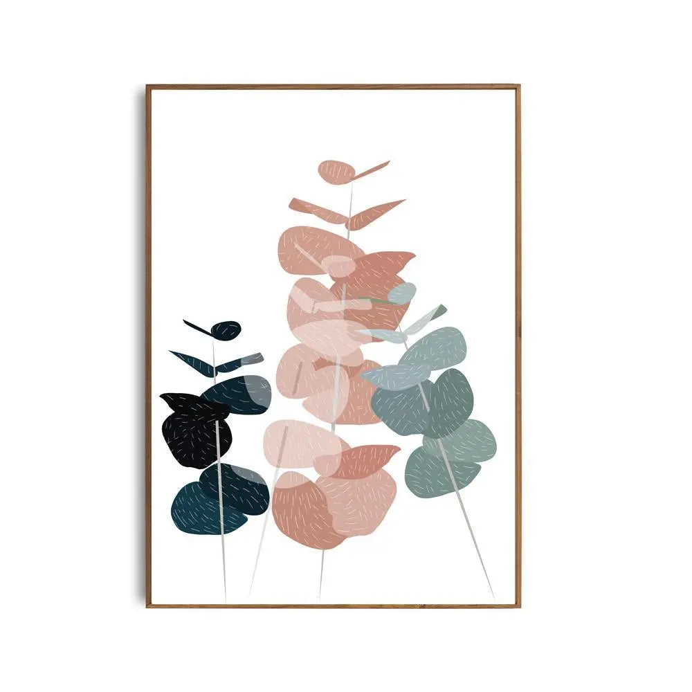 Affiche eucalyptus - décoration minimaliste et épurée Green and Paper