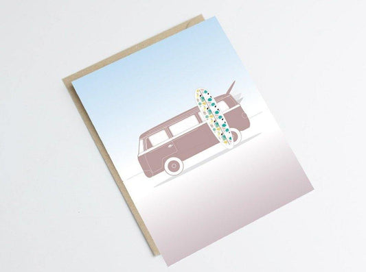 Carte surf van Green and Paper