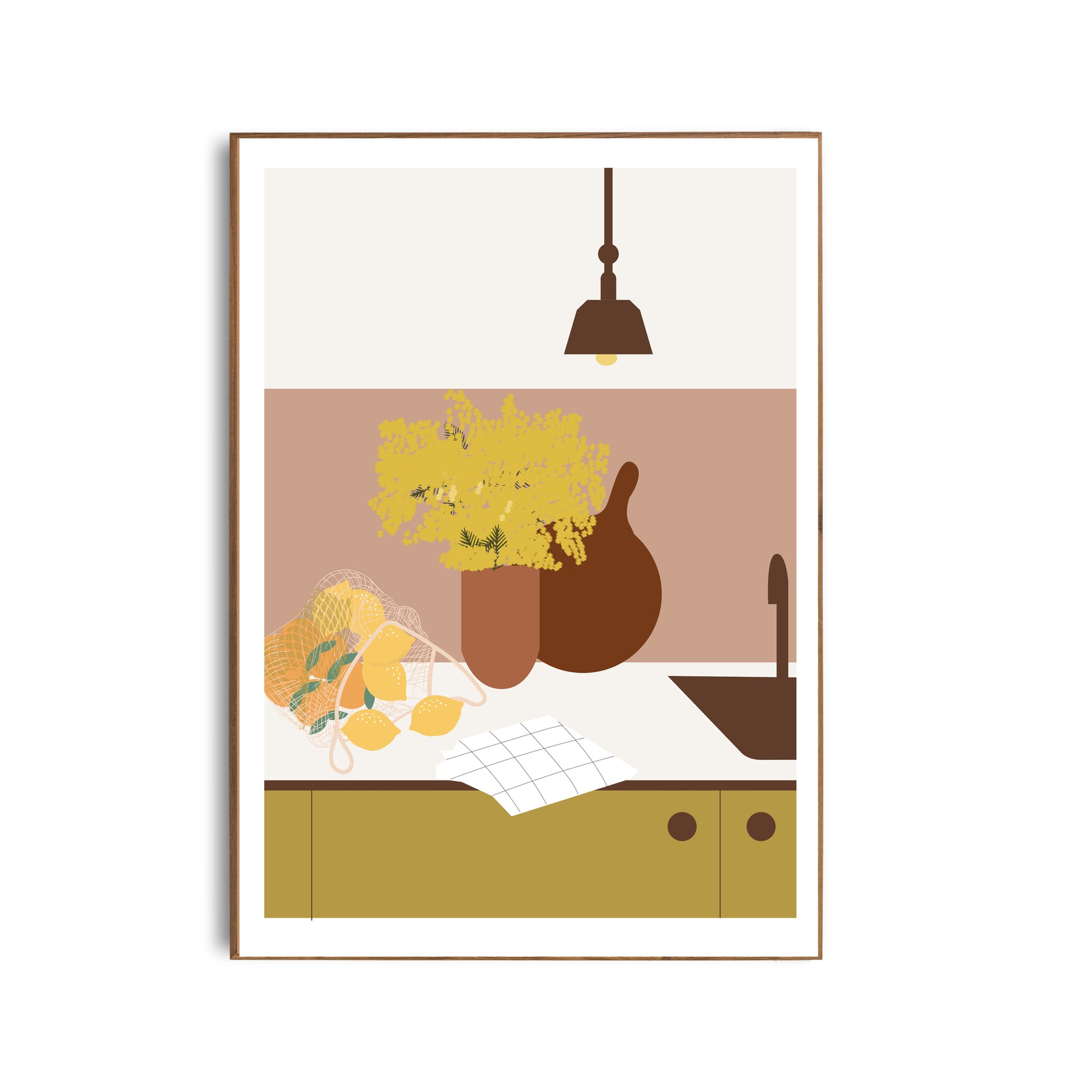 Affiche cuisine - illustration pour décorer une cuisine – Green